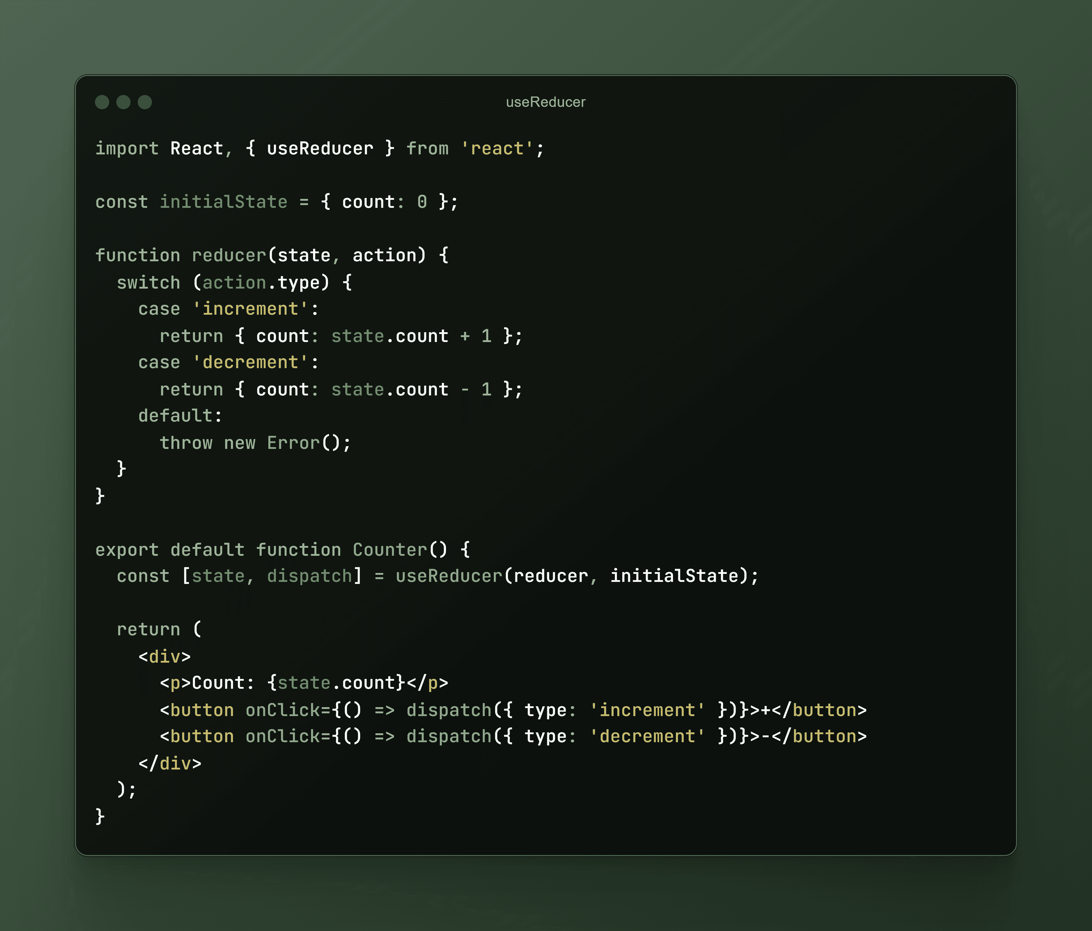 useReducer Hook
